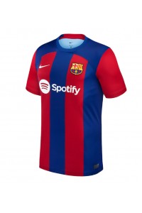 Barcelona Fotballdrakt Hjemme Klær 2023-24 Korte ermer